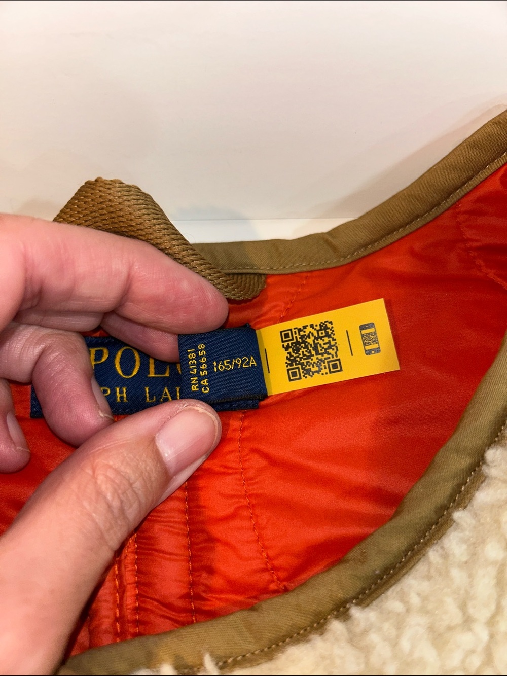 Polo Ralph Lauren Water-Repellent Belted Hybrid Liber Coat - Picture 8 of 16